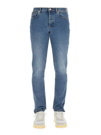 Shop Apc A.p.c. Petit New Standard Jeans In Denim