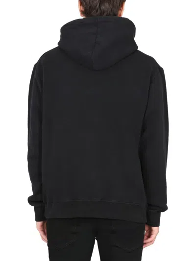 Shop Dsquared2 "love" Sweatshirt In Black