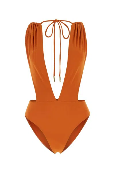 Shop Saint Laurent Swimsuits In Orange