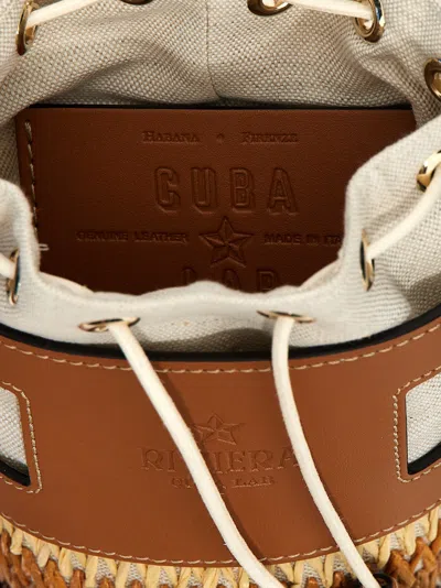 Shop Cuba Lab Riviera Hand Bags Brown