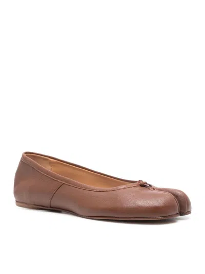 Shop Maison Margiela Ballerinas Shoes In Brown