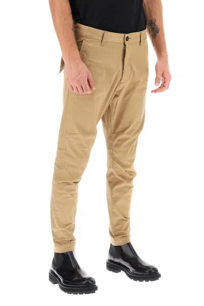 Shop Dsquared2 Sexy Chino Pants In Marrone