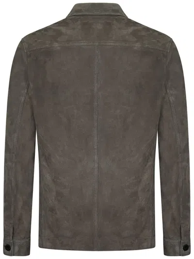 Shop Tom Ford Jacket In Grey
