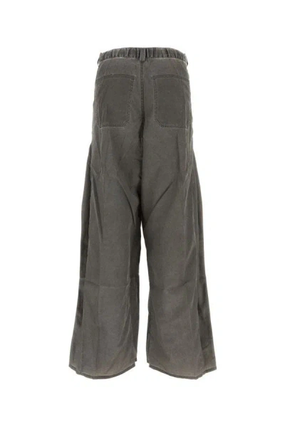 Shop Y/project Y Project Man Dark Grey Nylon Blend Cargo Pant In Gray