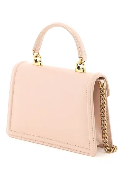 Shop Dolce & Gabbana Devotion Small Handbag In Rosa
