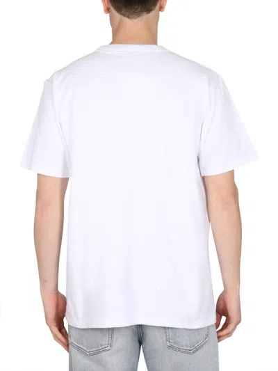 Shop Endless Joy Cotton T-shirt In White