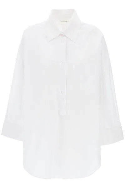 Shop By Malene Birger Maye Tunic-style Shirt In Bianco