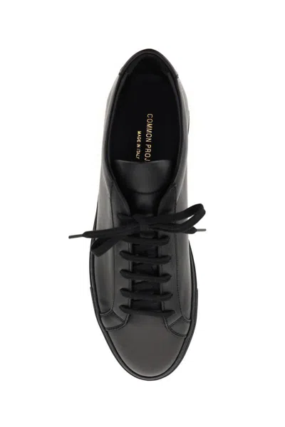 Shop Common Projects Original Achilles Low Sneakers In Nero