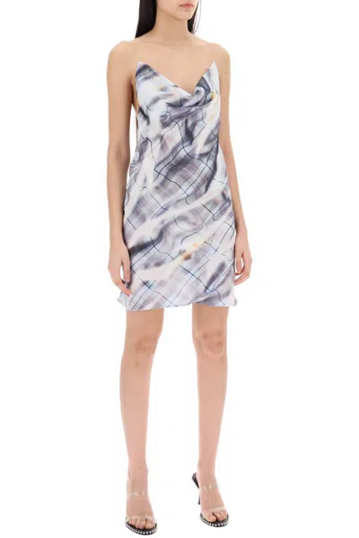 Shop Y/project Satin Slip Dress For Elegant In Multicolor