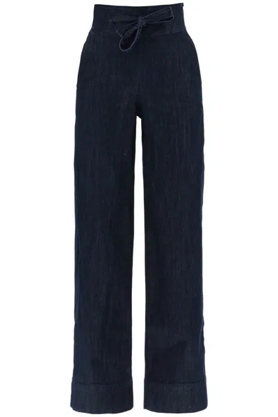 Shop Mvp Wardrobe Tolone Jeans In Blu