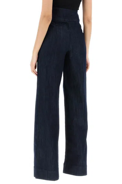 Shop Mvp Wardrobe Tolone Jeans In Blu