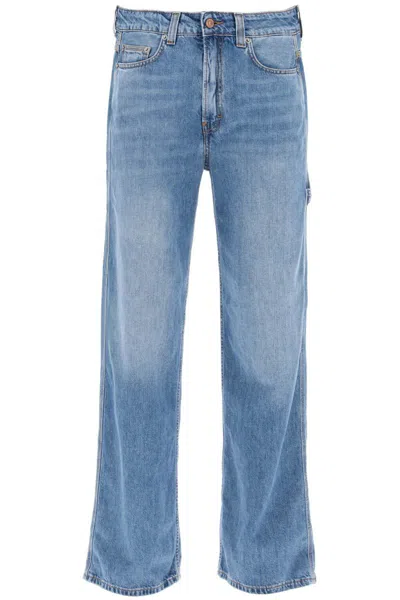Shop Haikure Winona Wide Leg Jeans In Blu