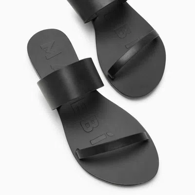 Shop Manebi Manebí Sandals In Black