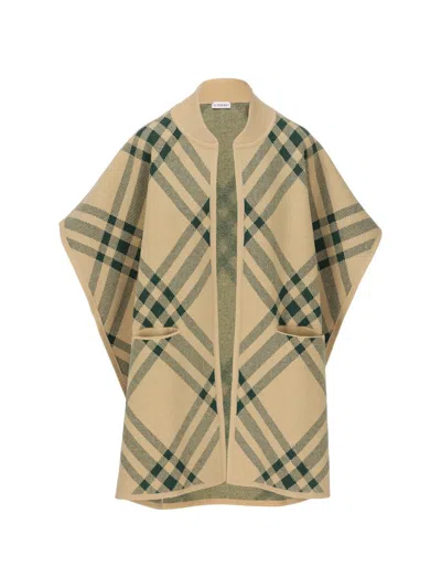Shop Burberry Jackets In Flax / Ivy