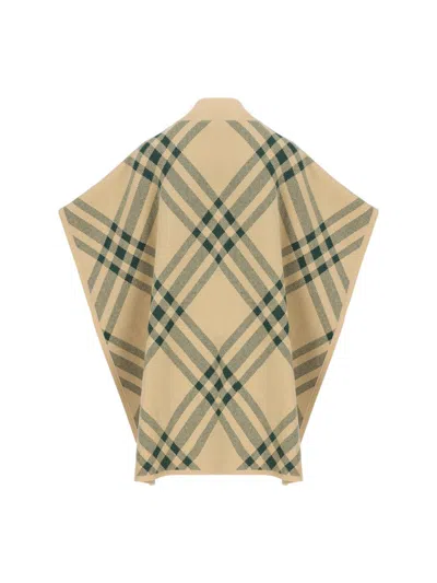 Shop Burberry Jackets In Flax / Ivy