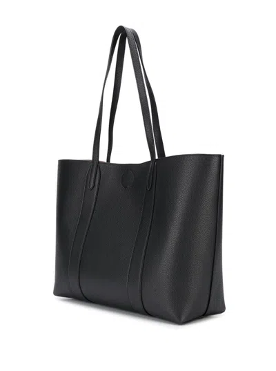 Shop Mulberry Small Tote  Black Leather Shopper Bag  Woman
