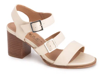Shop Corkys Footwear Women's Banter Heeled Sandal In Cream In White