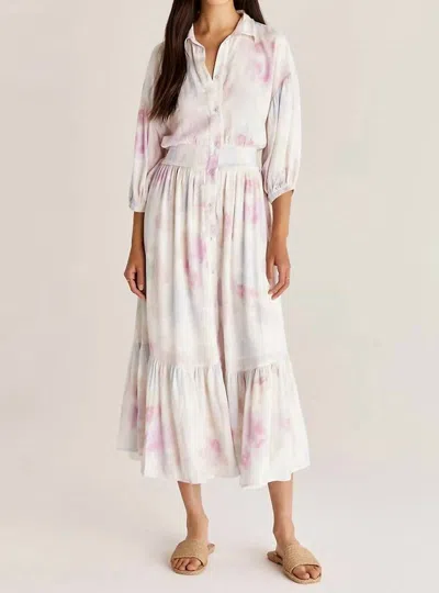 Shop Z Supply Tanya Blurred Maxi Dress In Multi