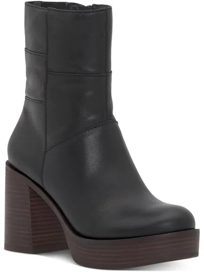Shop Lucky Brand Womens Laceless Leather Ankle Boots In Multi
