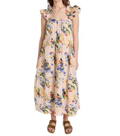 The Great Dove Dress In Bright Grove Floral In Multi