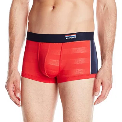Papi Americana Stripes Brazilian Trunk In Garnet In Multi