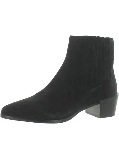 Shop Rag & Bone Rover Womens Suede Chelsea Boots In Black