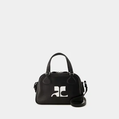 Shop Courrèges Handbags In Black