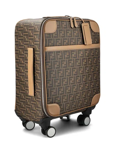 Shop Fendi Suitcases In Tab.mr+sand+p