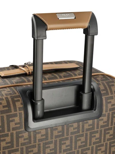 Shop Fendi Suitcases In Tab.mr+sand+p