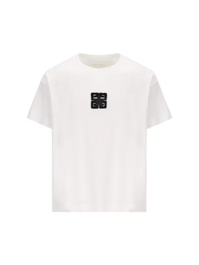 Shop Givenchy T-shirt And Polo Shirt In White