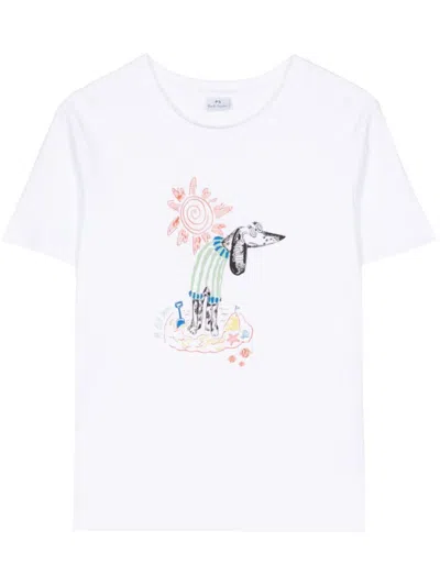 Shop Paul Smith T-shirts & Tops In White