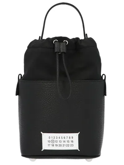Shop Maison Margiela '5ac' Bucket Bag In Black