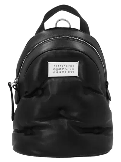 Shop Maison Margiela 'glam Slam' Backpack In Black