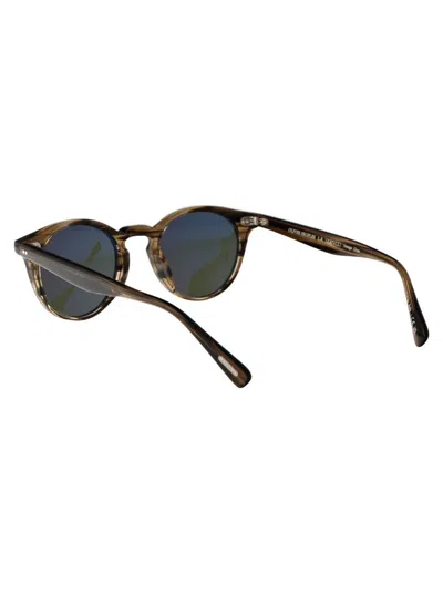 Shop Oliver Peoples Sunglasses In 179152 Olive Smoke