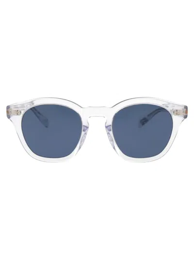 Shop Oliver Peoples Sunglasses In 110180 Crystal