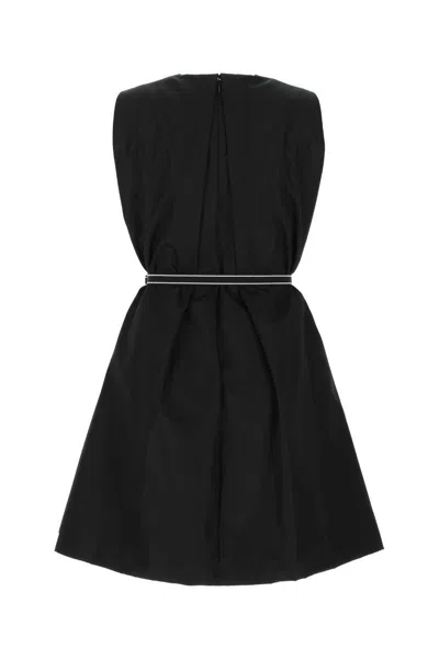 Shop Prada Dress In Black