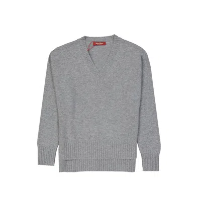 Shop Max Mara Managua Sweater In Gray