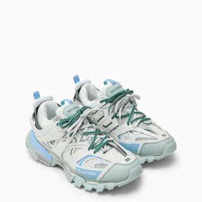 Shop Balenciaga Track White/ Mesh And Trainer