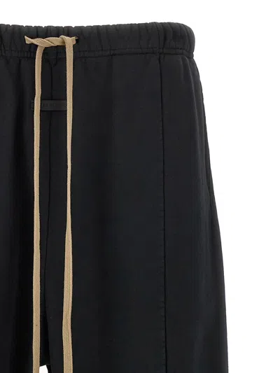Shop Fear Of God 'forum' Trousers In Black