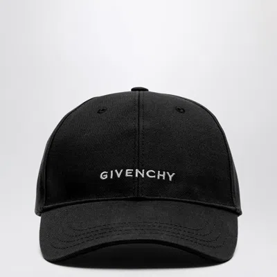 Shop Givenchy Logo-embroidery Baseball Cap In Black