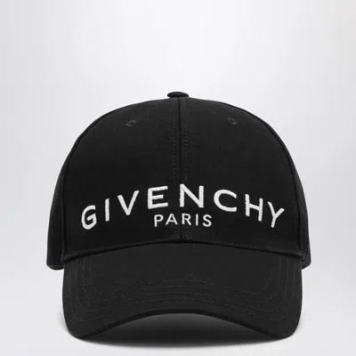 Shop Givenchy Logo-embroidery Baseball Cap In Black