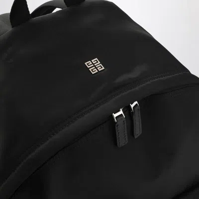 Shop Givenchy Essential U Nylon Backpack In Black