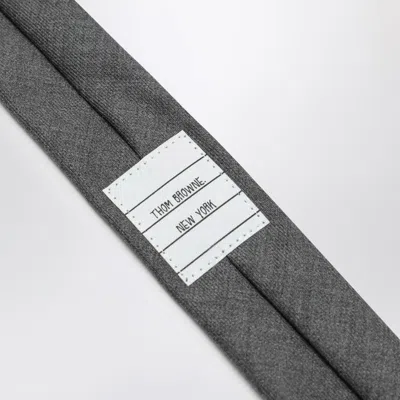 Shop Thom Browne Tie In Grey