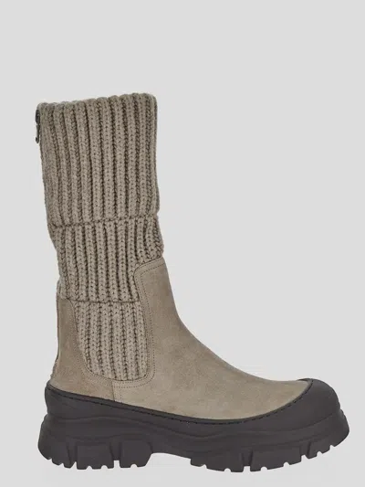 Shop Brunello Cucinelli Boots In Walnut