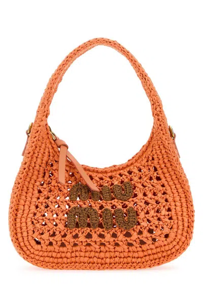 Shop Miu Miu Handbags. In Orange