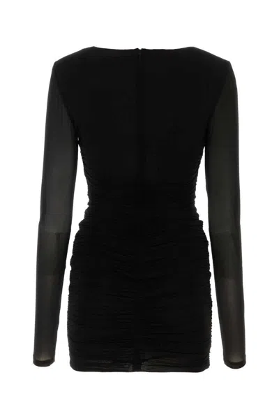 Shop Saint Laurent Dress In Black