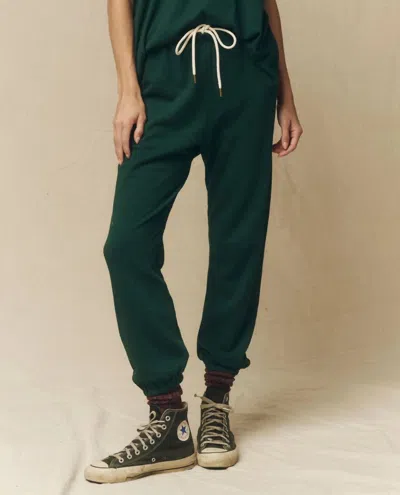 Shop The Great The Stadium Sweatpant In Green Grove