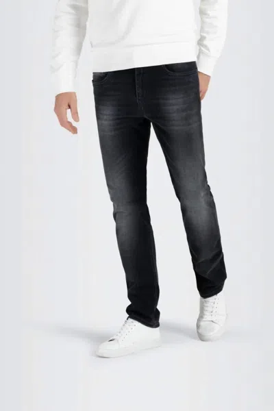 Shop Mac Arne Left Hand Jeans In Black In Grey