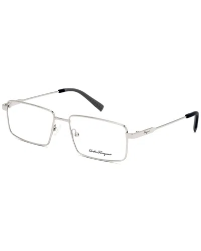 Shop Ferragamo Men's Sf2206 56mm Optical Frames In White