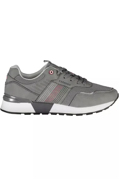 Shop Carrera Sleek Sneakers With Eco-leather Men's Accents In Grey